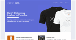 Desktop Screenshot of clothingtemplates.com